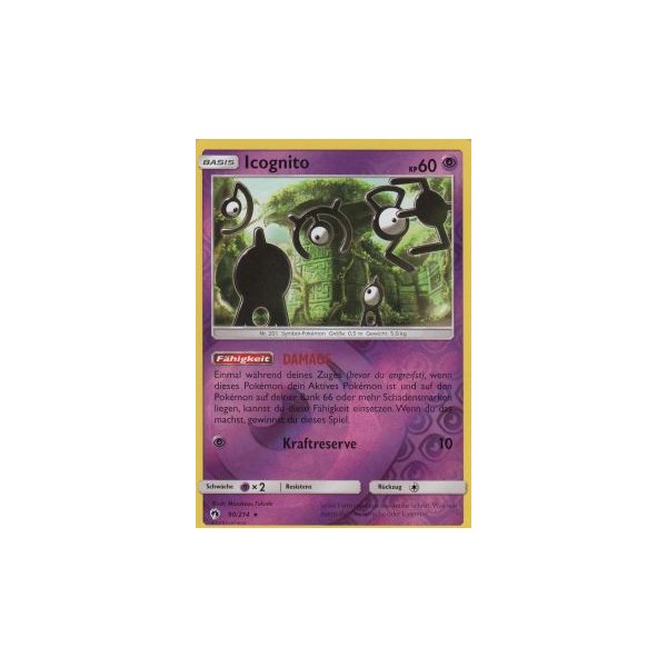 Icognito 090/214 REVERSE HOLO