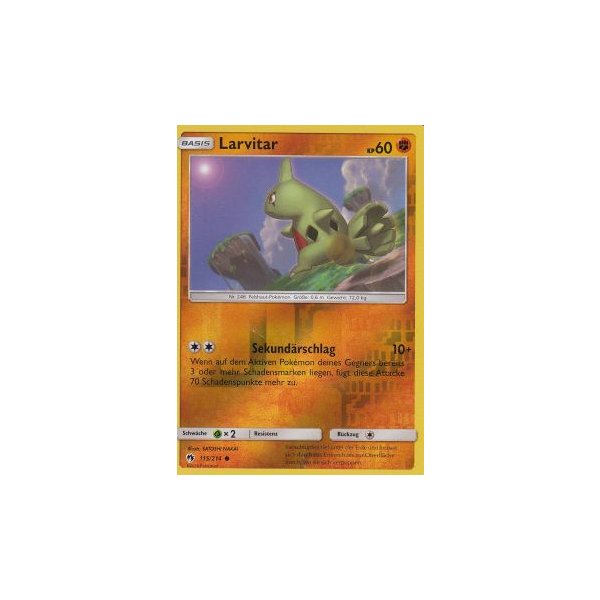 Larvitar 115/214 REVERSE HOLO