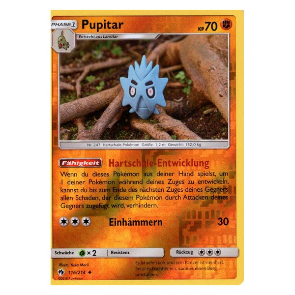 Pupitar 116/214 REVERSE HOLO