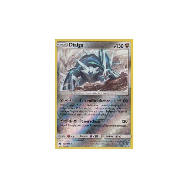 Dialga 127/214 REVERSE HOLO
