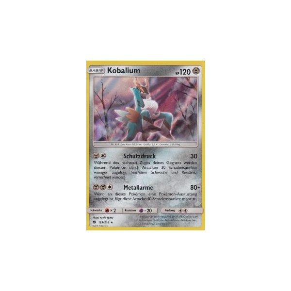 Kobalium 129/214 REVERSE HOLO