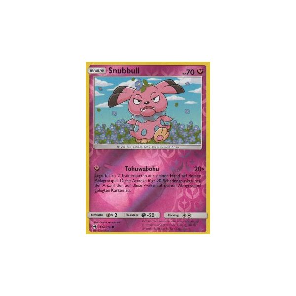 Snubbull 137/214 REVERSE HOLO