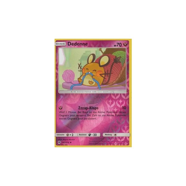 Dedenne 142/214 REVERSE HOLO