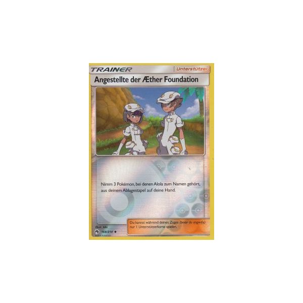 Angestellte der Aether Foundation 168/214 REVERSE HOLO