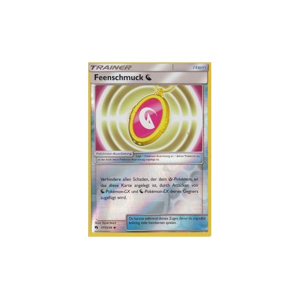 Feenschmuck&nbsp;Drache 177/214 REVERSE HOLO