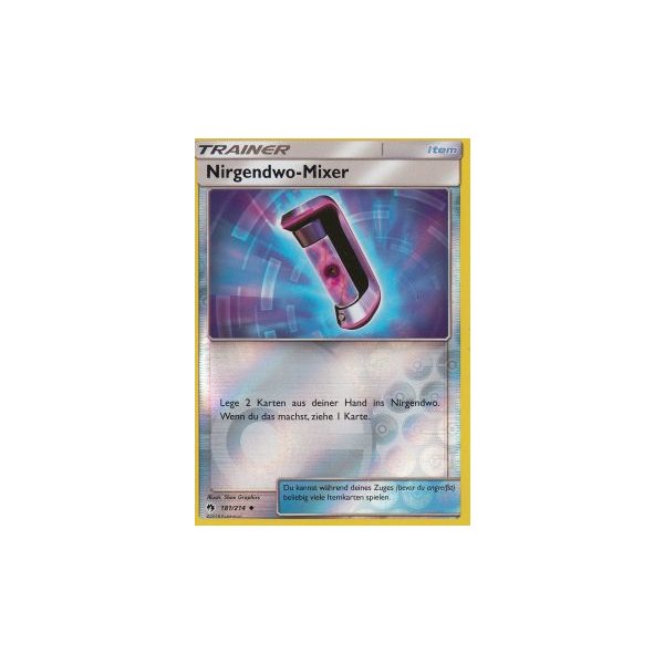 Nirgendwo-Mixer 181/214 REVERSE HOLO