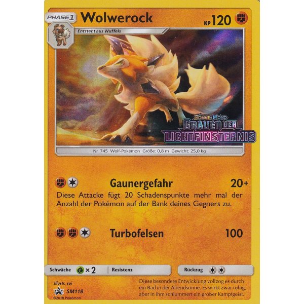 Wolwerock SM118 PROMO