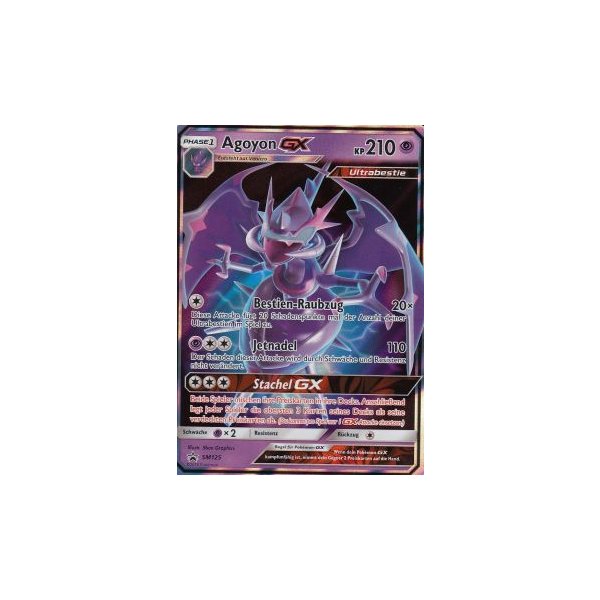 Agoyon Pok&eacute;mon-GX rot SM125 PROMO