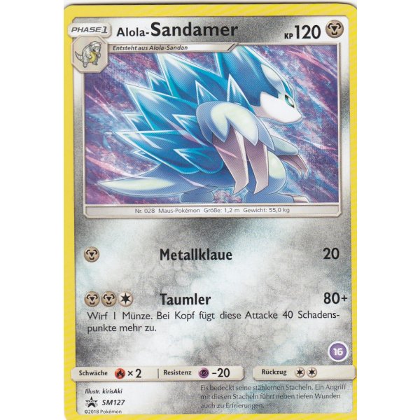 Alola-Sandamer SM127 PROMO