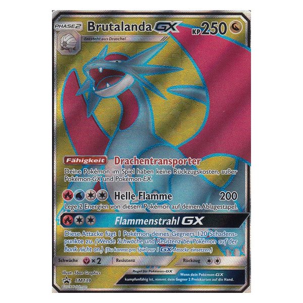 Brutalanda Pok&eacute;mon-GX SM139 PROMO