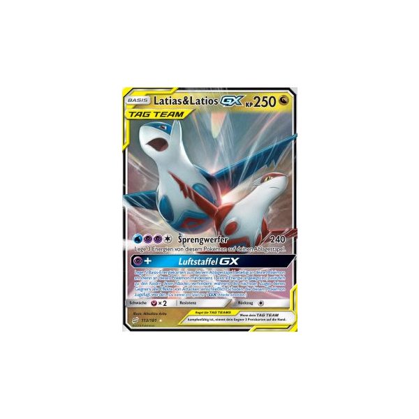 Latias &amp; Latios GX TAG TEAM 113/181