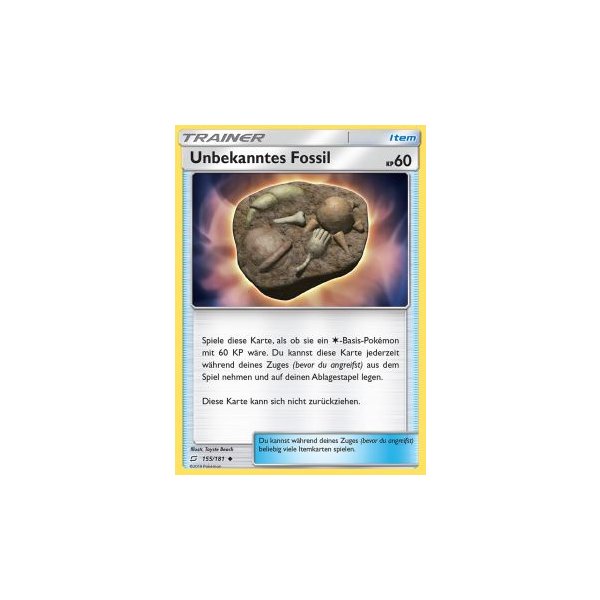 Unbekanntes Fossil 155/181