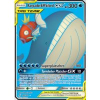 Karpador &amp; Wailord GX TAG TEAM 160/181 FULLART