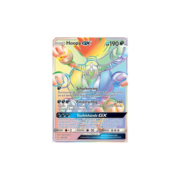 Hoopa GX 187/181 RAINBOW