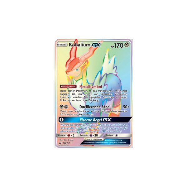 Kobalium GX 189/181 RAINBOW