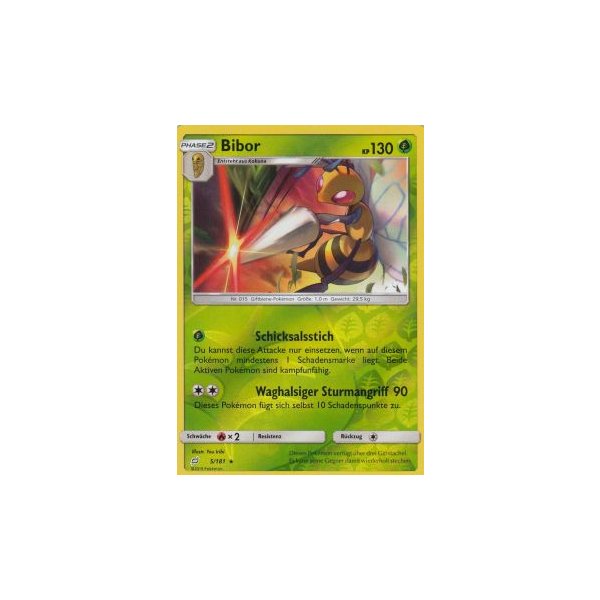 Bibor 005/181 REVERSE HOLO