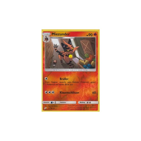 Miezunder 021/181 REVERSE HOLO