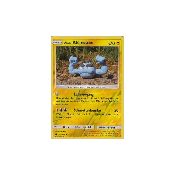 Alola-Kleinstein 035/181 REVERSE HOLO