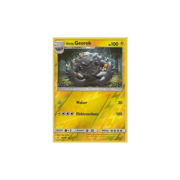 Alola-Georok 036/181 REVERSE HOLO
