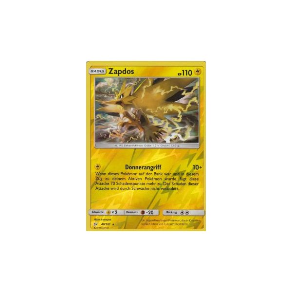 Zapdos 040/181 REVERSE HOLO