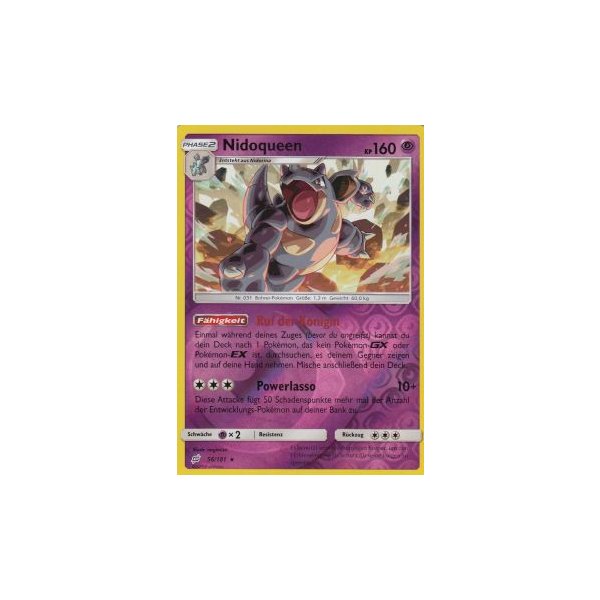Nidoqueen 056/181 REVERSE HOLO