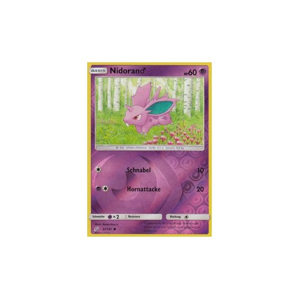 Nidoran 057/181 REVERSE HOLO