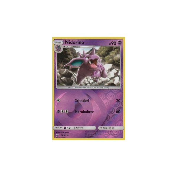 Nidorino 058/181 REVERSE HOLO