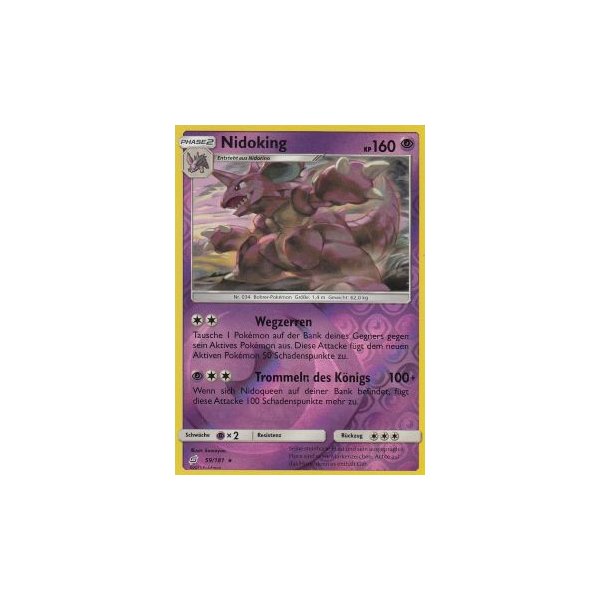 Nidoking 059/181 REVERSE HOLO