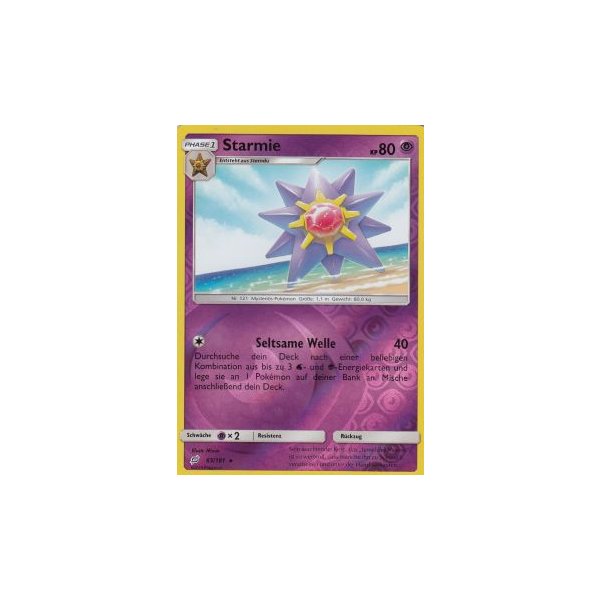 Starmie 065/181 REVERSE HOLO