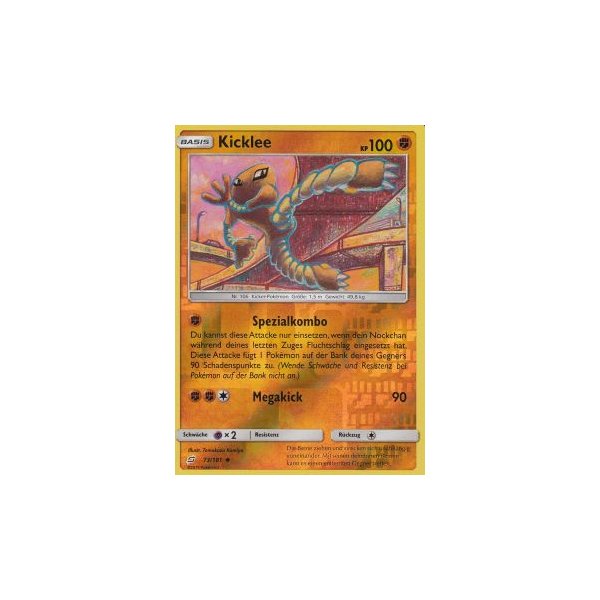 Kicklee 073/181 REVERSE HOLO