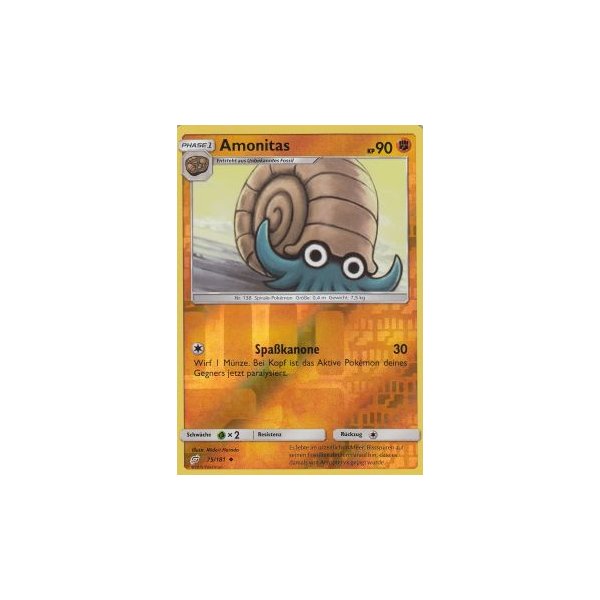 Amonitas 075/181 REVERSE HOLO