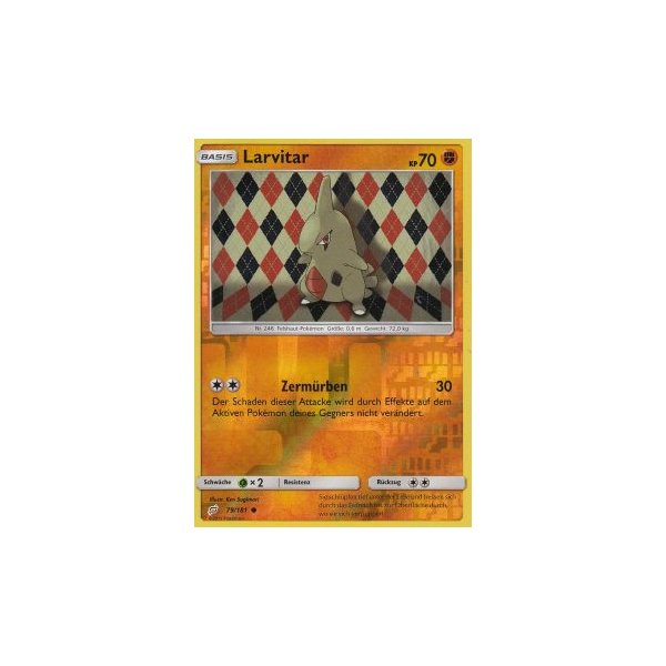 Larvitar 079/181 REVERSE HOLO