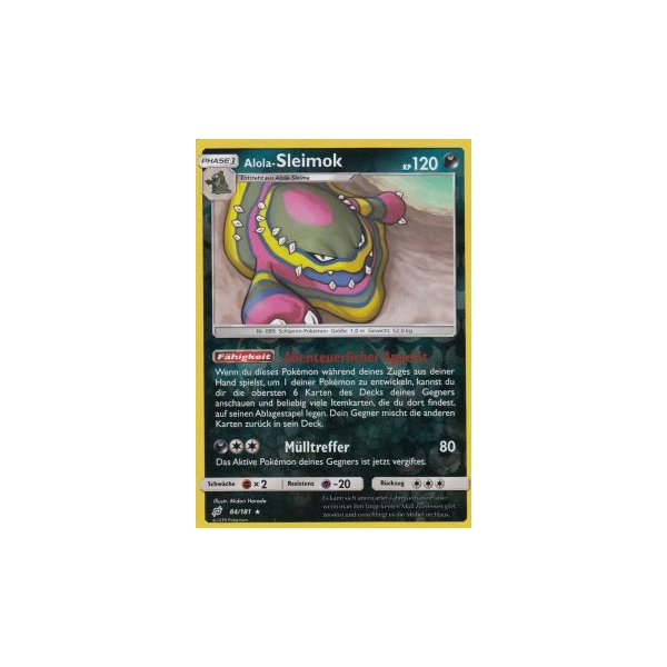 Alola-Sleimok 084/181 REVERSE HOLO