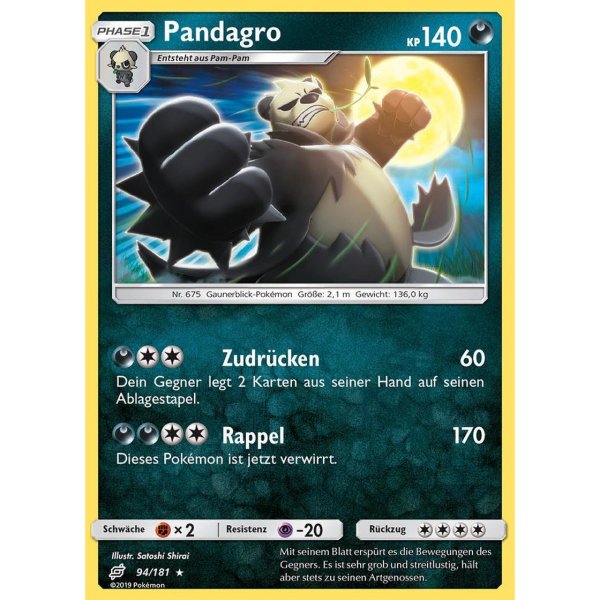 Pandagro 094/181 REVERSE HOLO