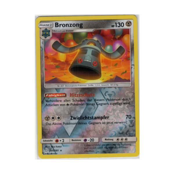 Bronzong  101/181  REVERSE HOLO
