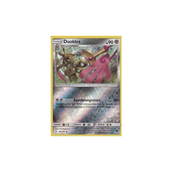 Duokles 108/181 REVERSE HOLO