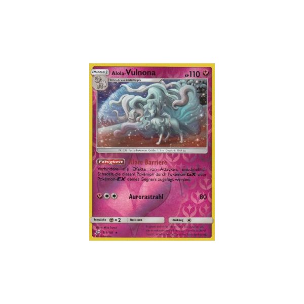 Alola-Vulnona 111/181 REVERSE HOLO