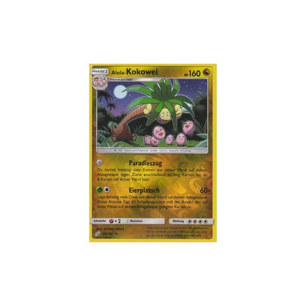 Alola-Kokowei 115/181 REVERSE HOLO