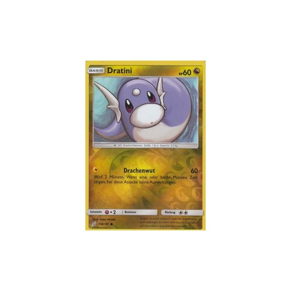 Dratini 116/181 REVERSE HOLO