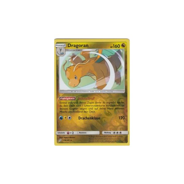 Dragoran 119/181 REVERSE HOLO