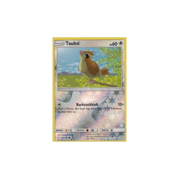 Taubsi 122/181 REVERSE HOLO