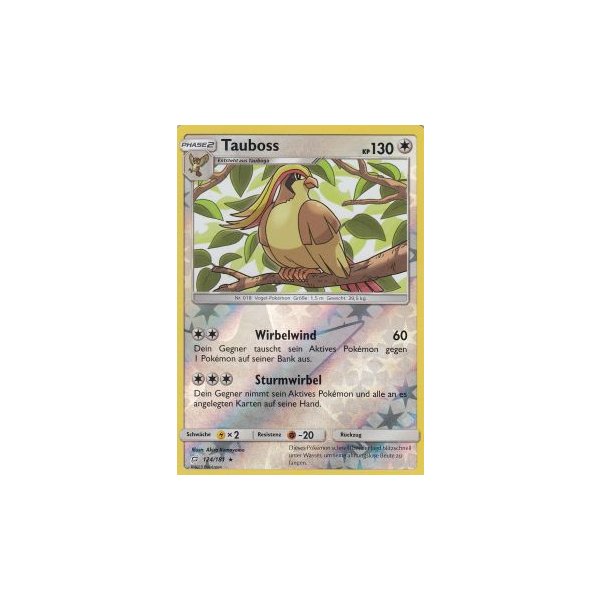 Tauboss 124/181 REVERSE HOLO