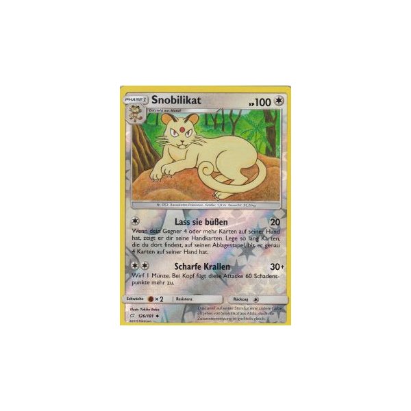 Snobilikat 126/181 REVERSE HOLO