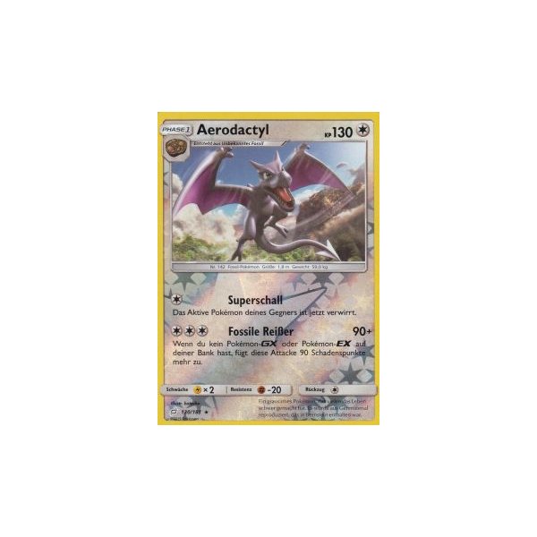 Aerodactyl 130/181 REVERSE HOLO