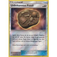 Unbekanntes Fossil 155/181 REVERSE HOLO