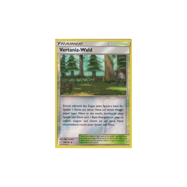 Vertania-Wald 156/181 REVERSE HOLO