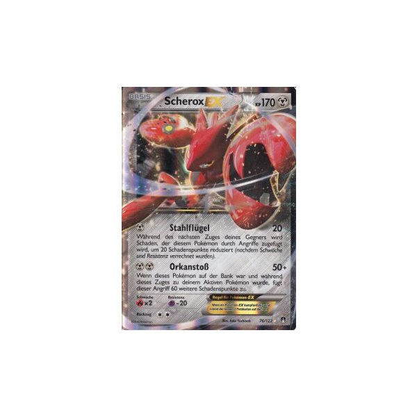 Scherox-EX 76/122 HOLO OVERSIZED/&Uuml;BERGRO&szlig;