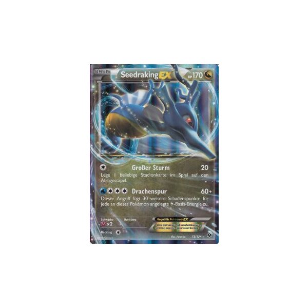 Seedraking-EX 73/124 HOLO OVERSIZED/&Uuml;BERGRO&szlig;