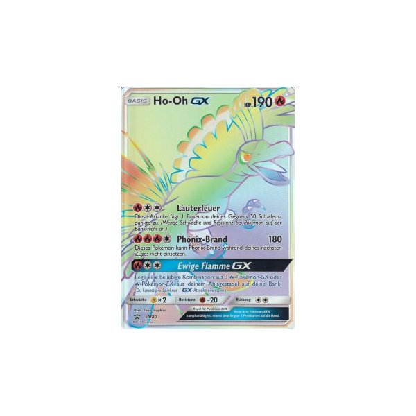 Ho-Oh-GX SM80 HOLO OVERSIZED/&Uuml;BERGRO&szlig;
