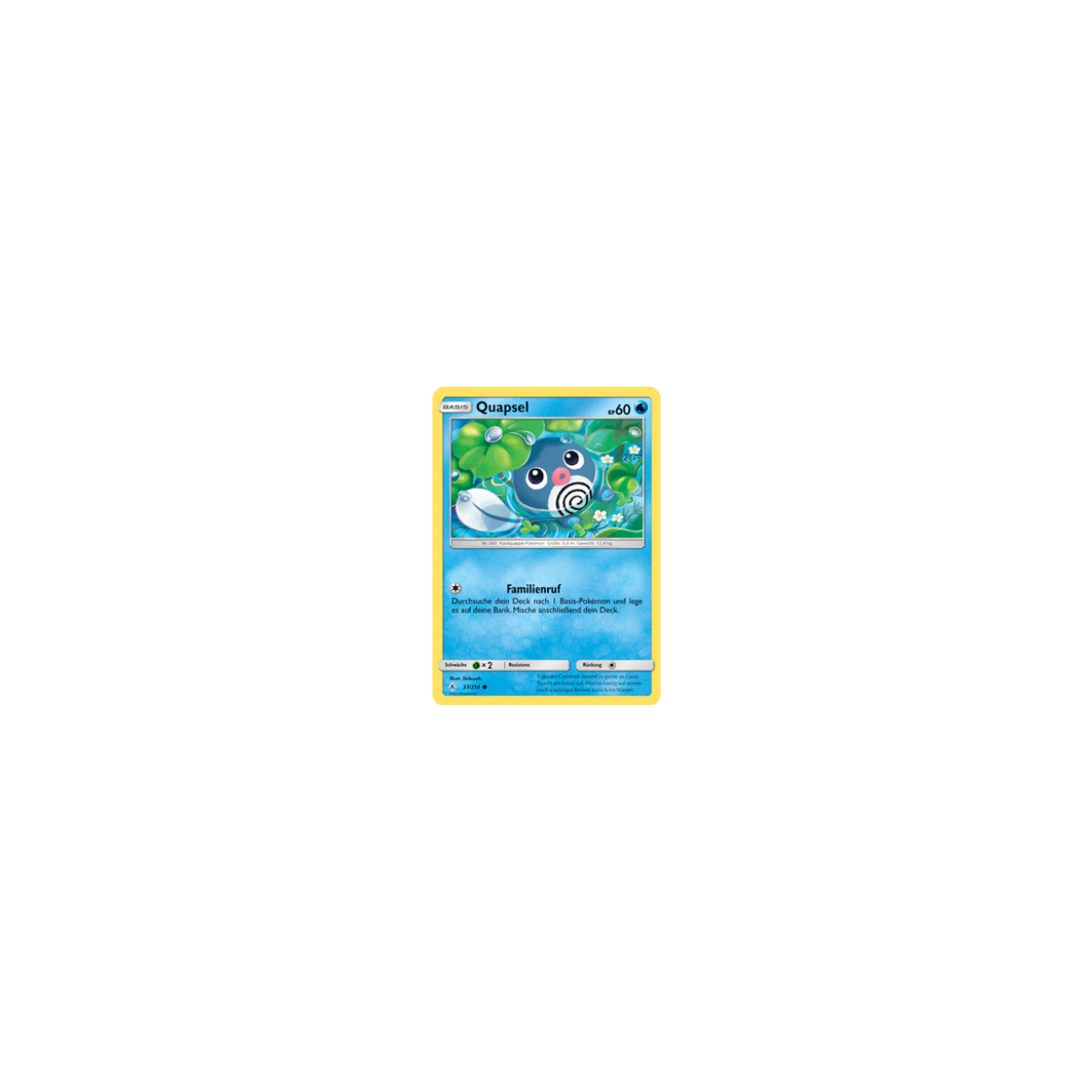 Quapsel 37/214 Kräfte im Einklang Pokemon Karte kaufen